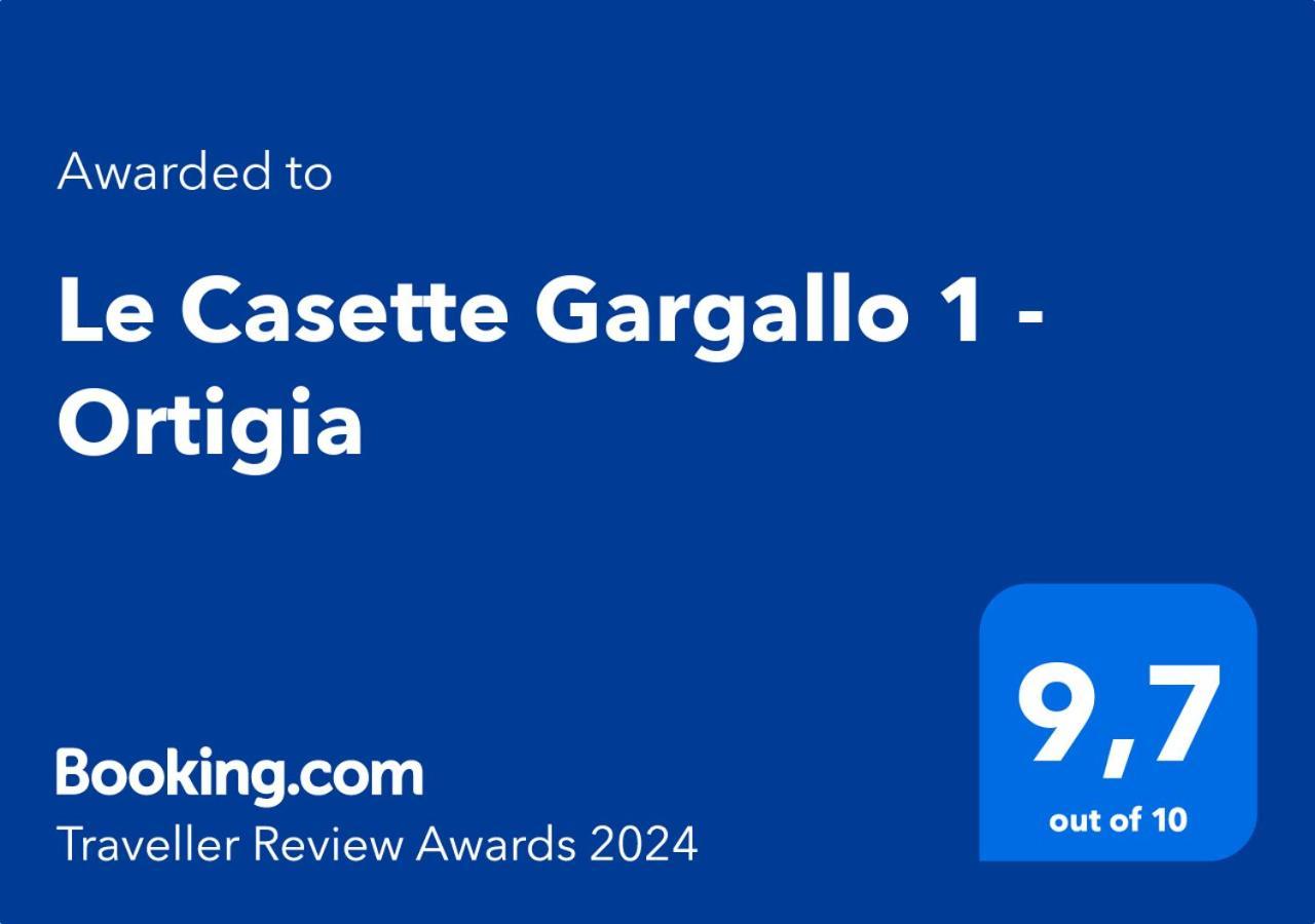 Le Casette Gargallo 1 - Ortigia Siraküza Dış mekan fotoğraf